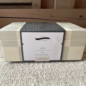 NWT Small Checkered Resin Box - Studio McGee